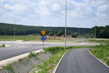 Rozbudowa drogi powiatowej przy strefie gospodarczej gotowa